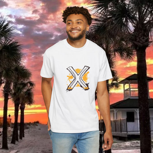 Xander Fan Unisex Garment-Dyed T-Shirt with Fun Graphics | Casual Wear, Gift for Friends, Padres Gameday, Trendy Outfit, Street Style