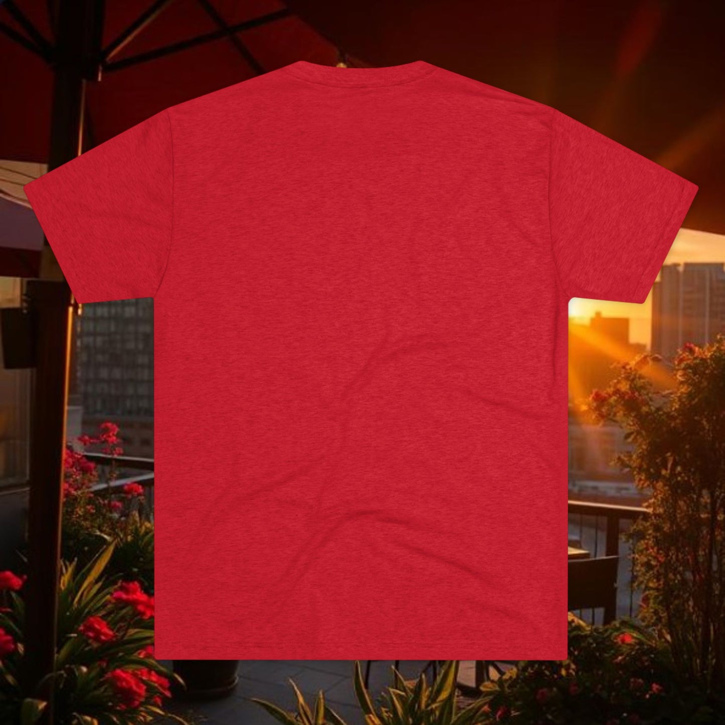 Boston Script Tee — Lightweight City Souvenir T‑Shirt, Super Comfortable Tri-Blend, Perfect for Gameday