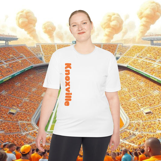Knoxville Graphic Tee for Sports Fans, Unisex Wicking Shirt for Summer, Casual Wear, Game Day Shirt, Gift for Athletes