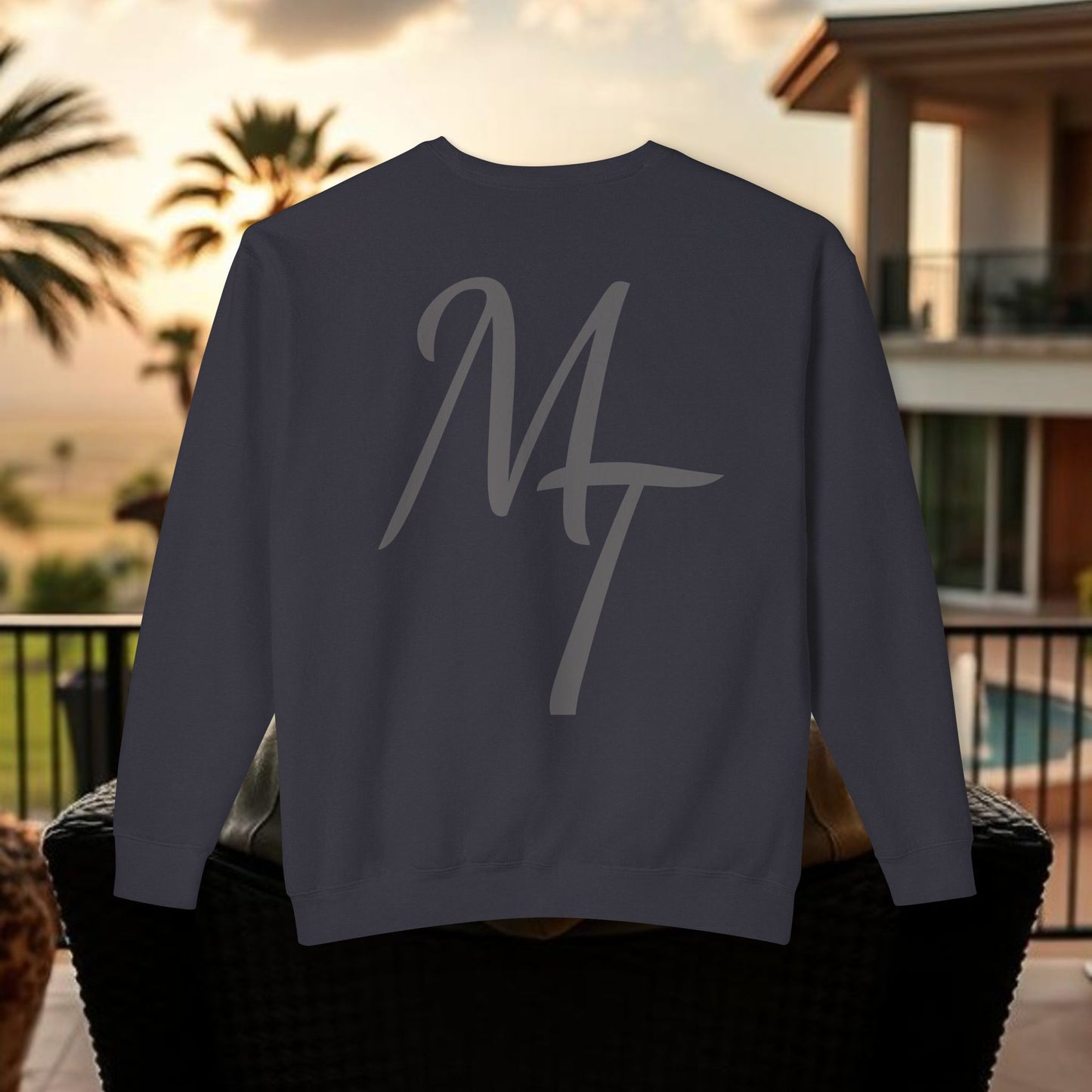 Montana Love Unisex Lightweight Crewneck Sweatshirt - Casual Comfort for Everyday Style, Perfect Gift for Any Occasion, Cozy Layer