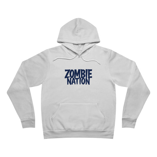Zombie Nation Fleece Hoodie, Cozy Unisex Pullover for Gameday, Casual Wear, Gift for Fans