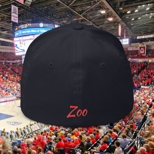 Embroidered Wildcat Design Cap, Sports Fan Hat, Zoo Theme Apparel, Gift for Sports Fans, Game Day Headwear