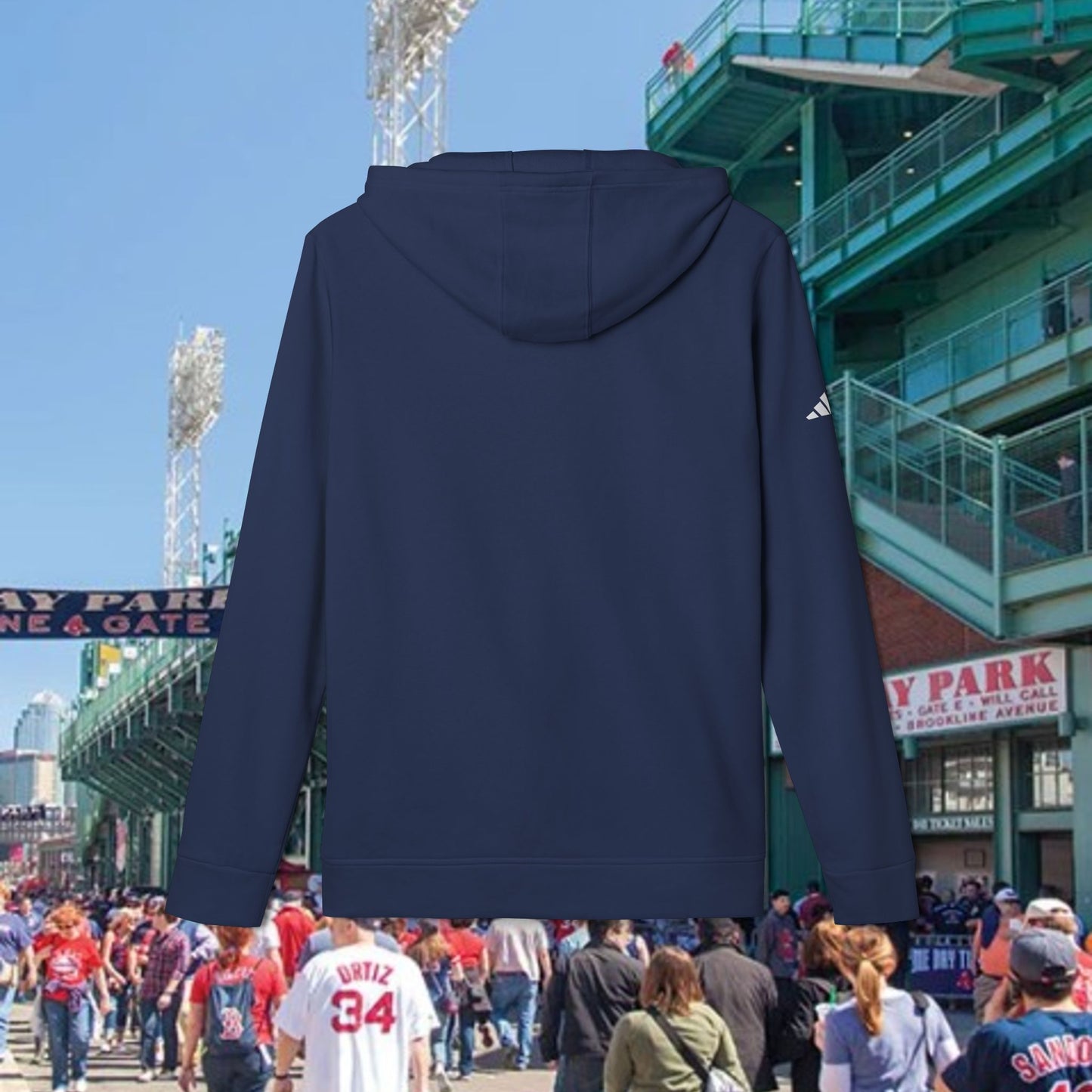 Dirty Water Unisex Fleece Hoodie with Boston Dirty Water Design, Cozy Casual Wear, Gift for Baseball Fans