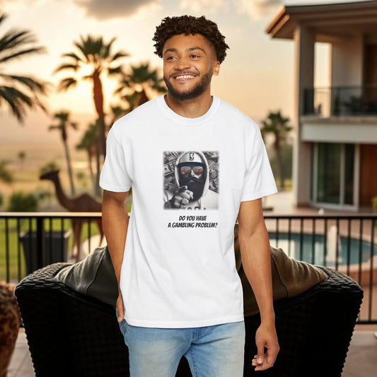 Wing Man "Gambling Problem" Unisex T-Shirt | Casual Wear, Funny Gift, Gambling Humor, Sports Betting Tee, Unique Statement Apparel
