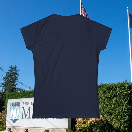 Maine Bear Paw Women's Tee, Gift for Maine Fans, Casual T-Shirt, Hiking Apparel, Gameday Gear