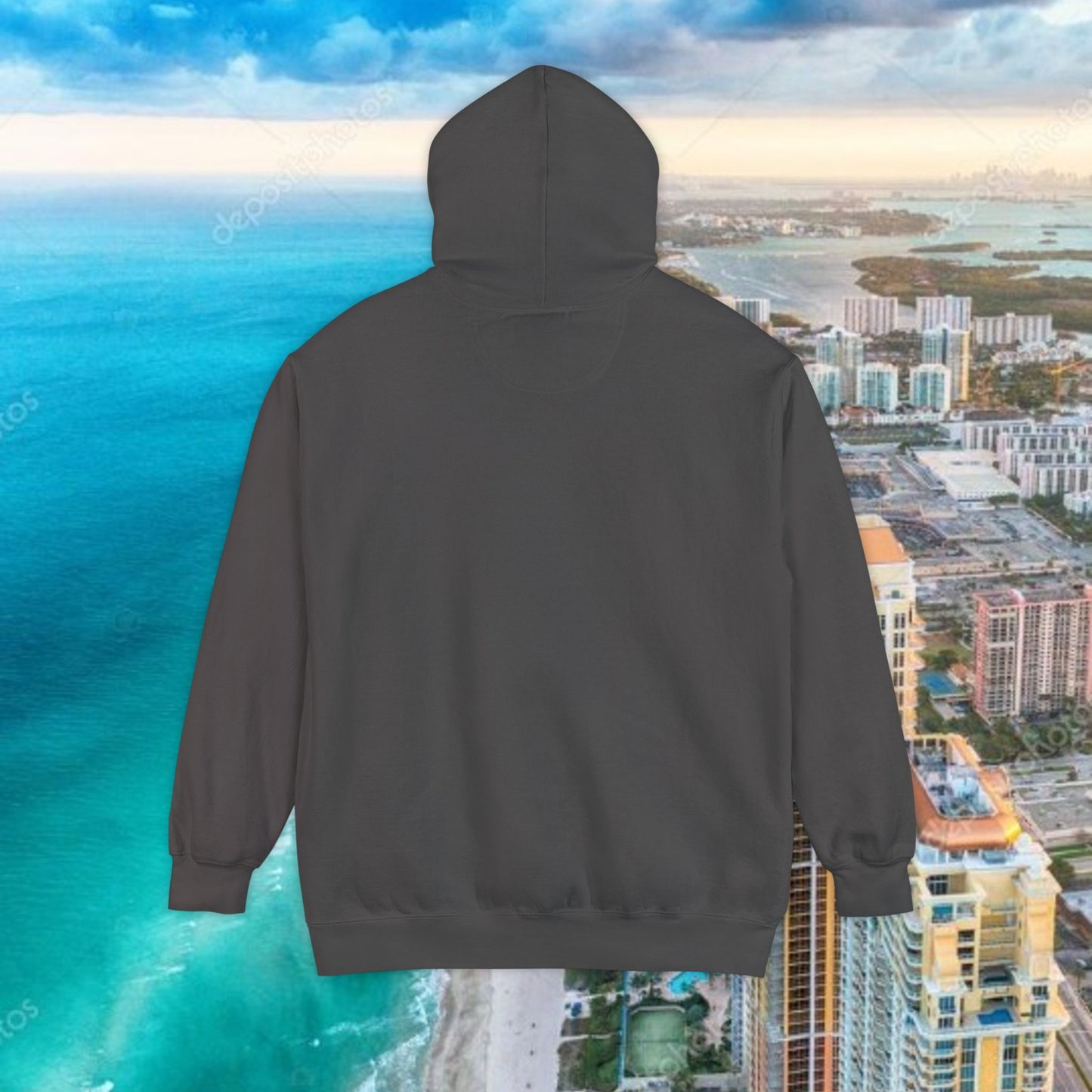 Teal Retro Legends Garment-Dyed Hoodie with 10 Design, Stylish Hoodie, Casual Wear, Unique Gift, Trendy Apparel