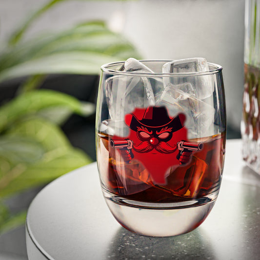 Lubbock Texas Whiskey Glass, Unique Barware, Great Gift for Whiskey Lovers, Home Bar Decor, Fun Collectible