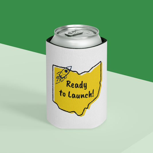 Rocket Launch Can Cooler | Fun Beverage Insulator for Parties, Gifts, BBQs, Toledo Gameday, Camping