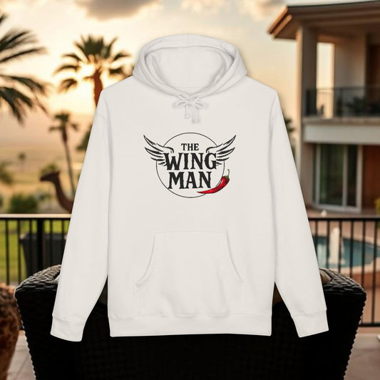 Wingman Hoodie — 'The Wing Man' Graphic Pullover for Friends & Groomsmen