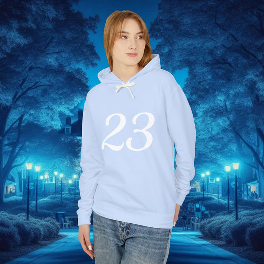 23 Unisex Hooded Sweatshirt - Perfect for Game Day, Casual Wear, Birthday Gifts, and Team Spirit.