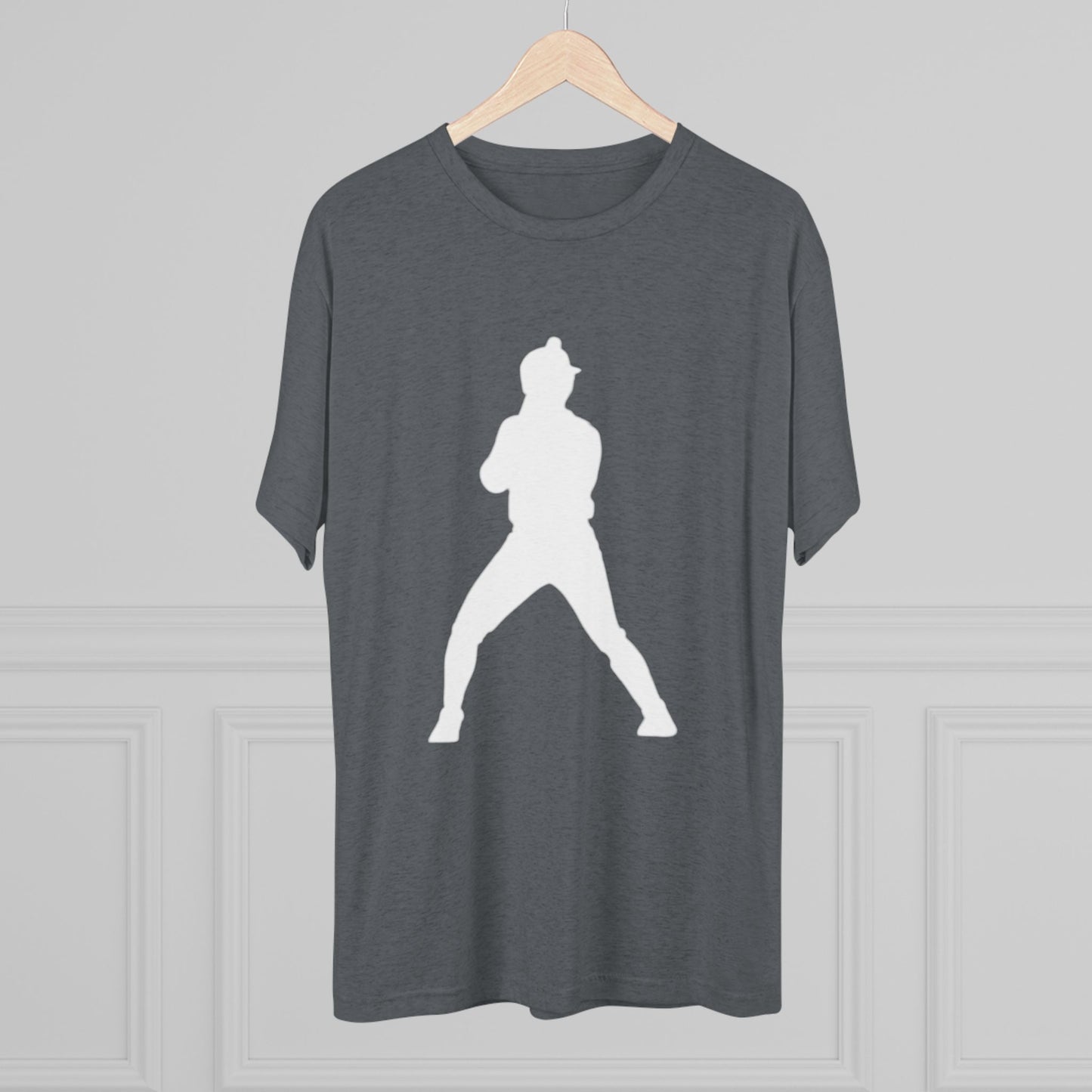 Baseball Stars Silhouette Tee — 22 Back Number Short-Sleeve Shirt
