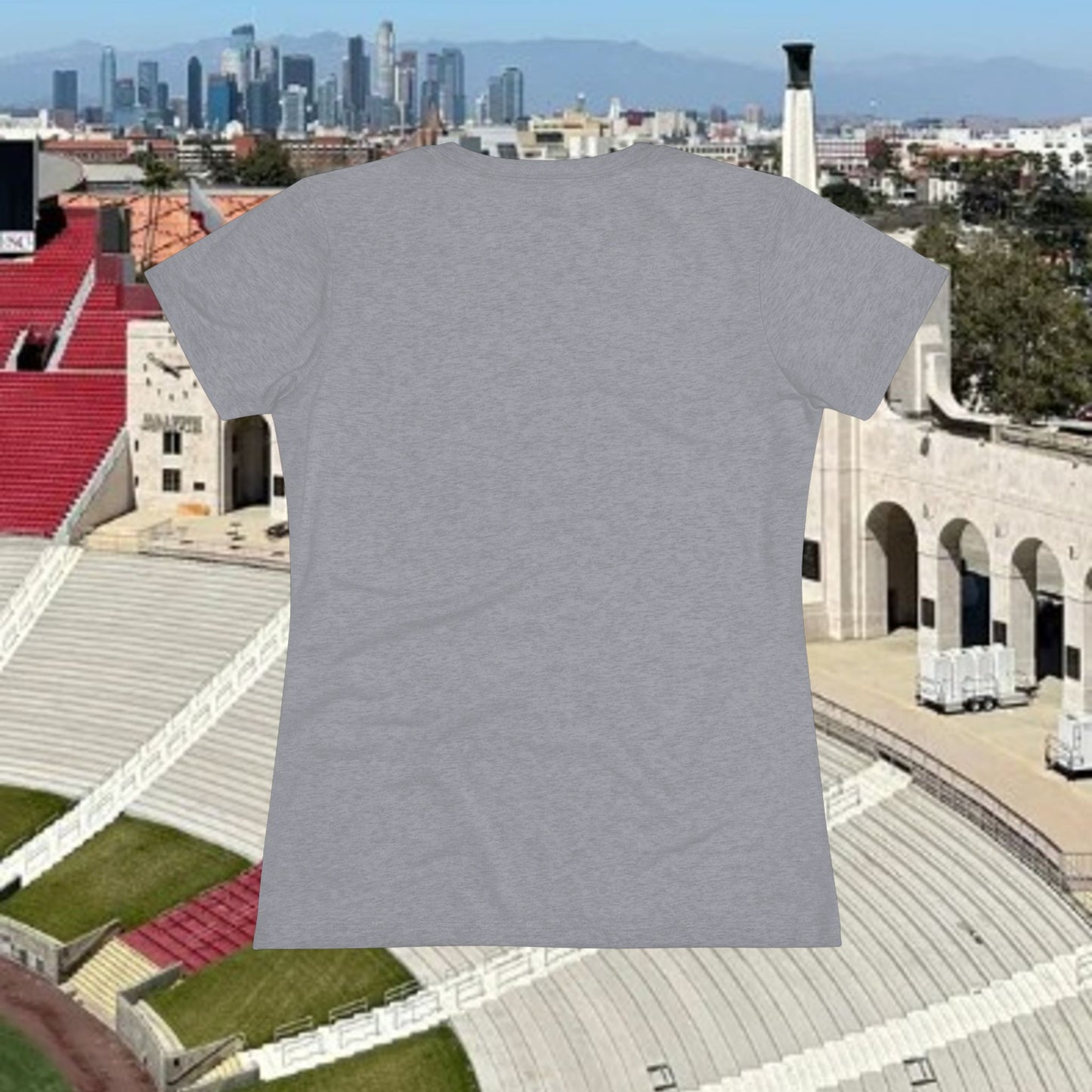 Victory Inspired Women's Triblend Tee - Soft Cotton, Eco-Friendly Shirt, Casual Style, Gift for Her, Festival Attire, Fan Gear