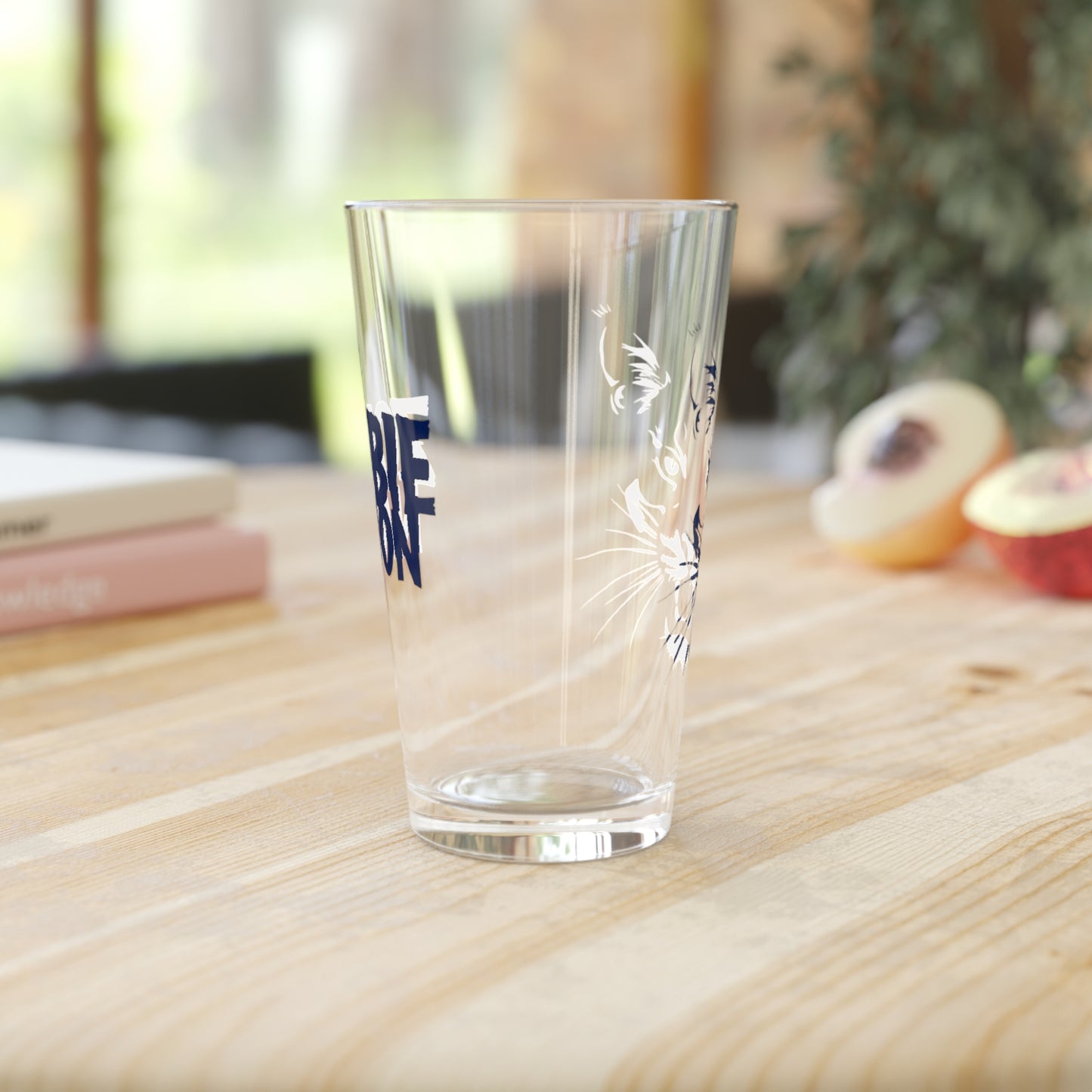 Zombie Nation Pint Glass | 16oz Drinking Glass | Unique Gift for Beer Lovers, Housewarming, Home Bar