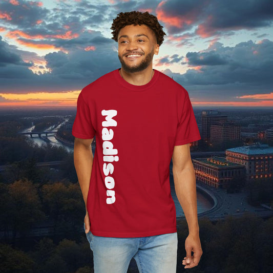 Wisconsin Pride Unisex T-shirt, Casual Wear, College Apparel, Game Day Shirt, Gift for Fans, Summer Fashion