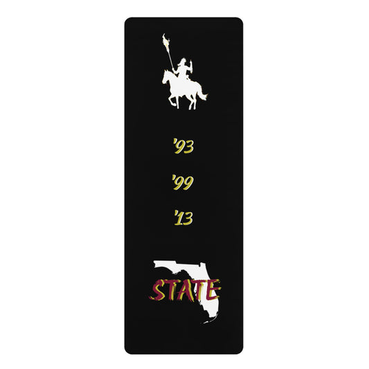 Football Fan Durable Rubber Yoga Mat for Active Lifestyles, Fitness Mat, Exercise Equipment, Yoga Accessories, Home Gym Essentials