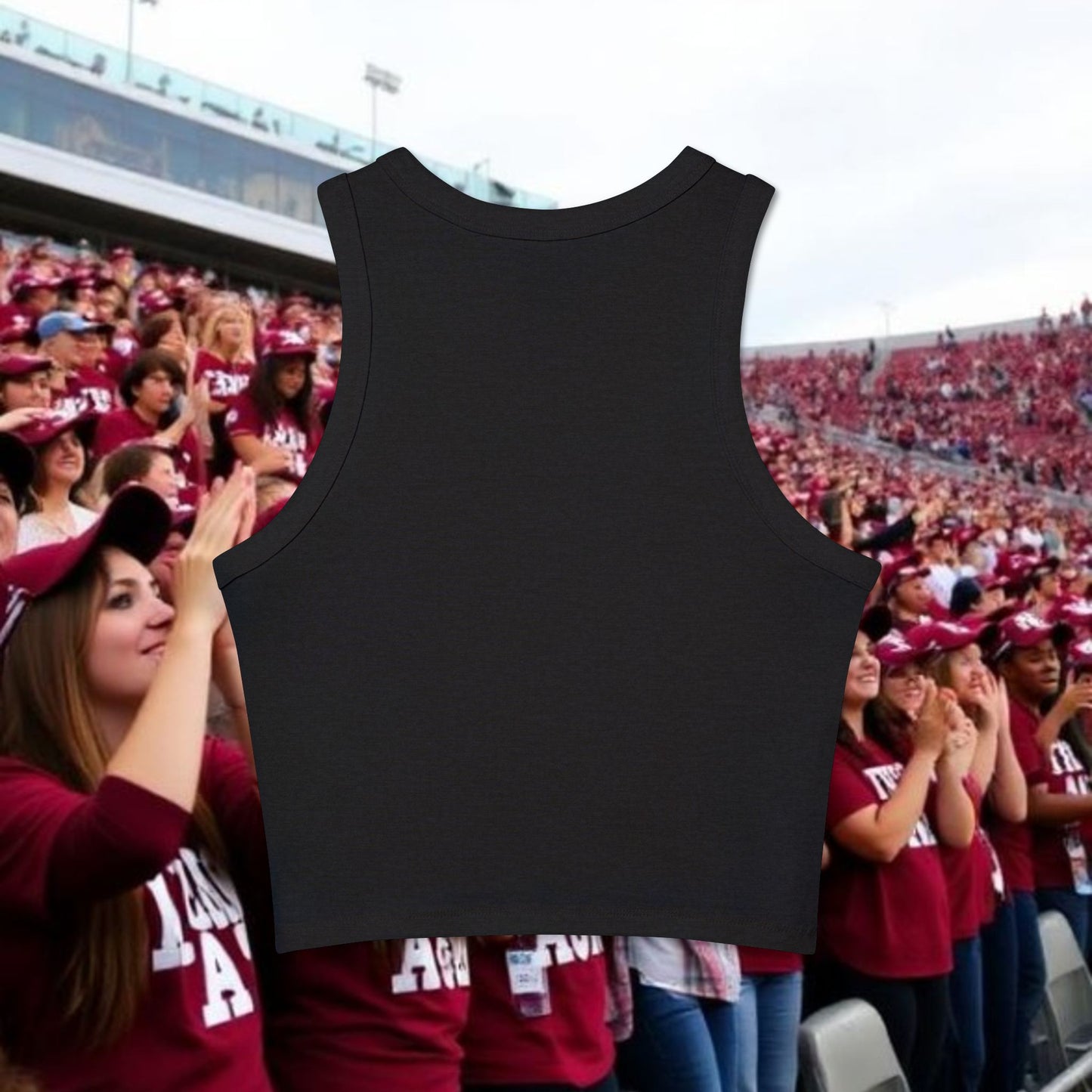 Cheerful Game Day Tank Top, Supportive Athletic Wear, Perfect for Sports Events, Casual Outing, Summer Gatherings, Gameday Fashion