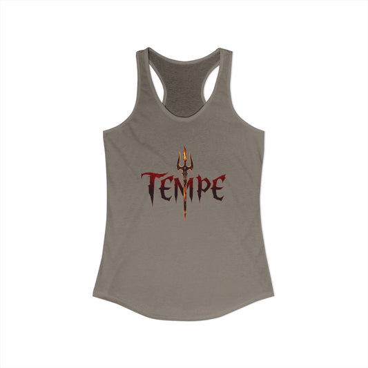 Tempe Women's Racerback Tank - Stylish Workout Top, Perfect for Gym, Sports, Fitness, Summer Wear, Casual Days