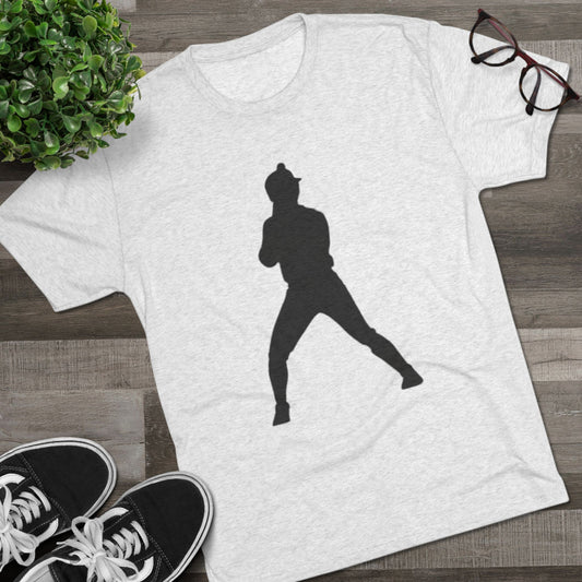 Baseball Stars Silhouette Tee — 22 Back Number Short-Sleeve Shirt