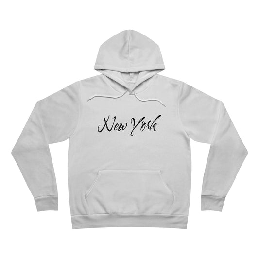 New York Script Hoodie — Cozy City Sweatshirt for Travelers & Locals