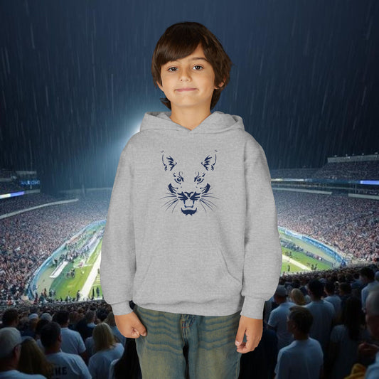 Youth Spirit Hooded Sweatshirt, Trendy Hoodie for Kids, Sportswear, Outdoor Activities, Game Day Apparel