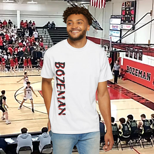 Hawk Unisex Garment-Dyed T-shirt | Sporty Style, Team Spirit, Casual Wear, Gift for Fans, Everyday Comfort