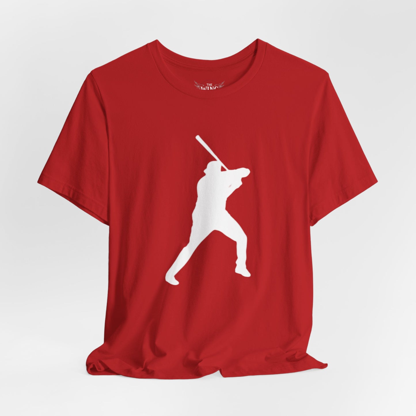 Baseball Stars Batter Silhouette T‑Shirt with Number 34 Back
