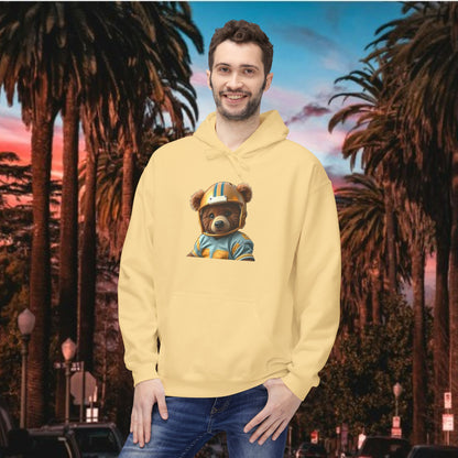 Vintage Hoodie, Cozy Fleece Sweatshirt, Unisex Casual Wear, Gift for Sports Fans, Fall Fashion Essential