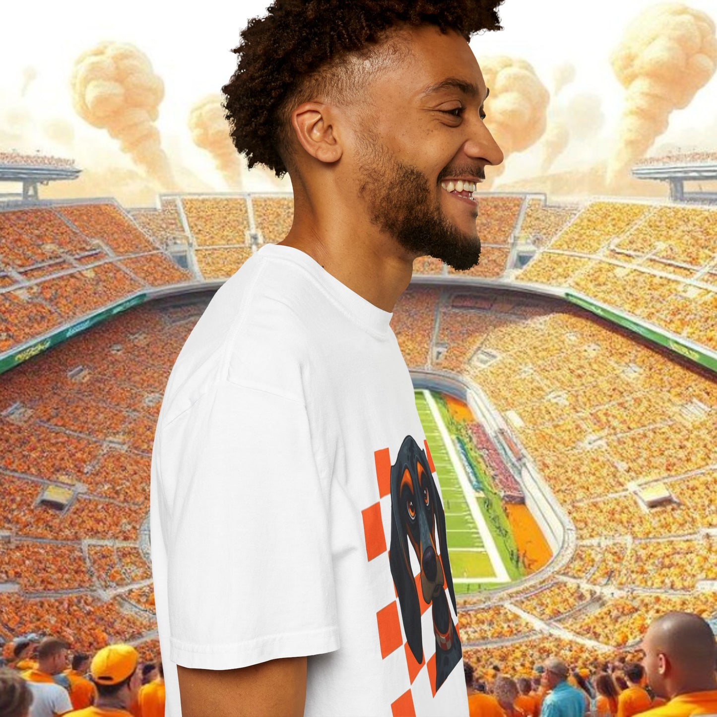 Vintage Style T-shirt, Unisex Tee for Students and Fans, Casual Wear, Gifts for Tennessee Fans, Fun Gameday Shirt