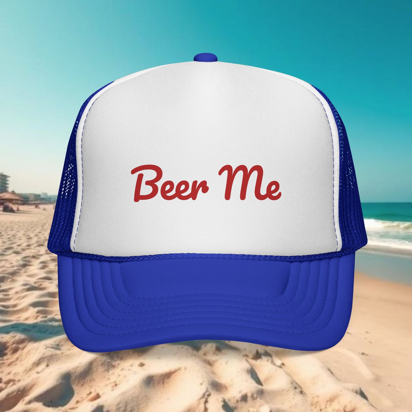 Funny Beer Me Trucker Cap, Summer Hats, Casual Wear, Gifts for Beer Lovers, Outdoor Accessories, Festival Headwear