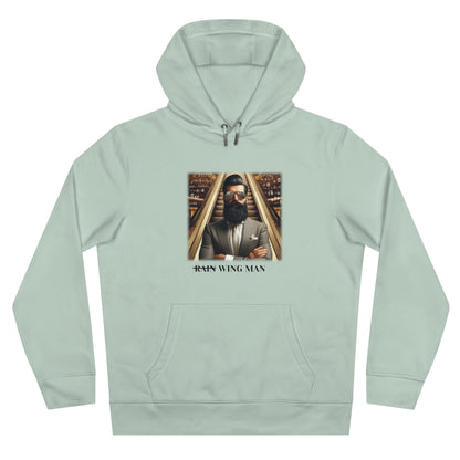 Wing Man Hooded Sweatshirt - Cozy Graphic Hoodie for King Vibe Lovers, Perfect for Casual Wear, Gifts, and Celebrations