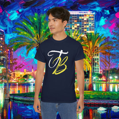 TB Monogram Tee — 813 Tampa Area Short-Sleeve T-Shirt