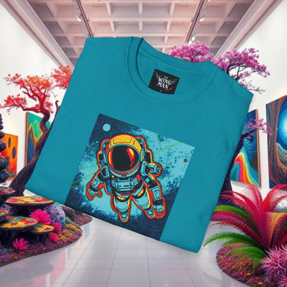 Astronaut Graphic T-Shirt | Unisex Space Tee, Gift for Astronaut Lovers, Hip Hop Fans, Casual Wear, Festival Shirt
