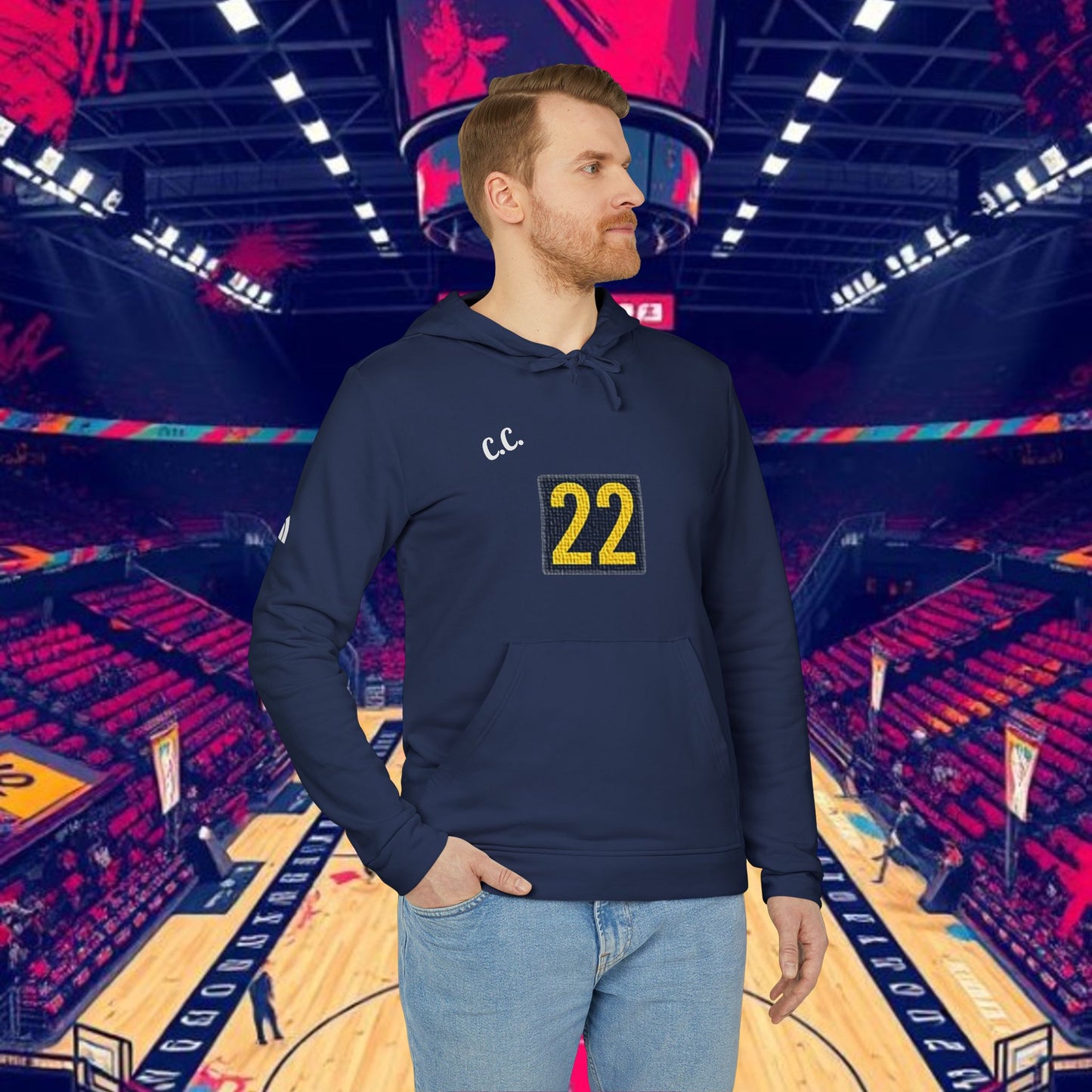 Hoodie for Every Fan, Comfortable Athletic Apparel, Perfect for Game Days, Casual Outings, Gift for Sports Lovers