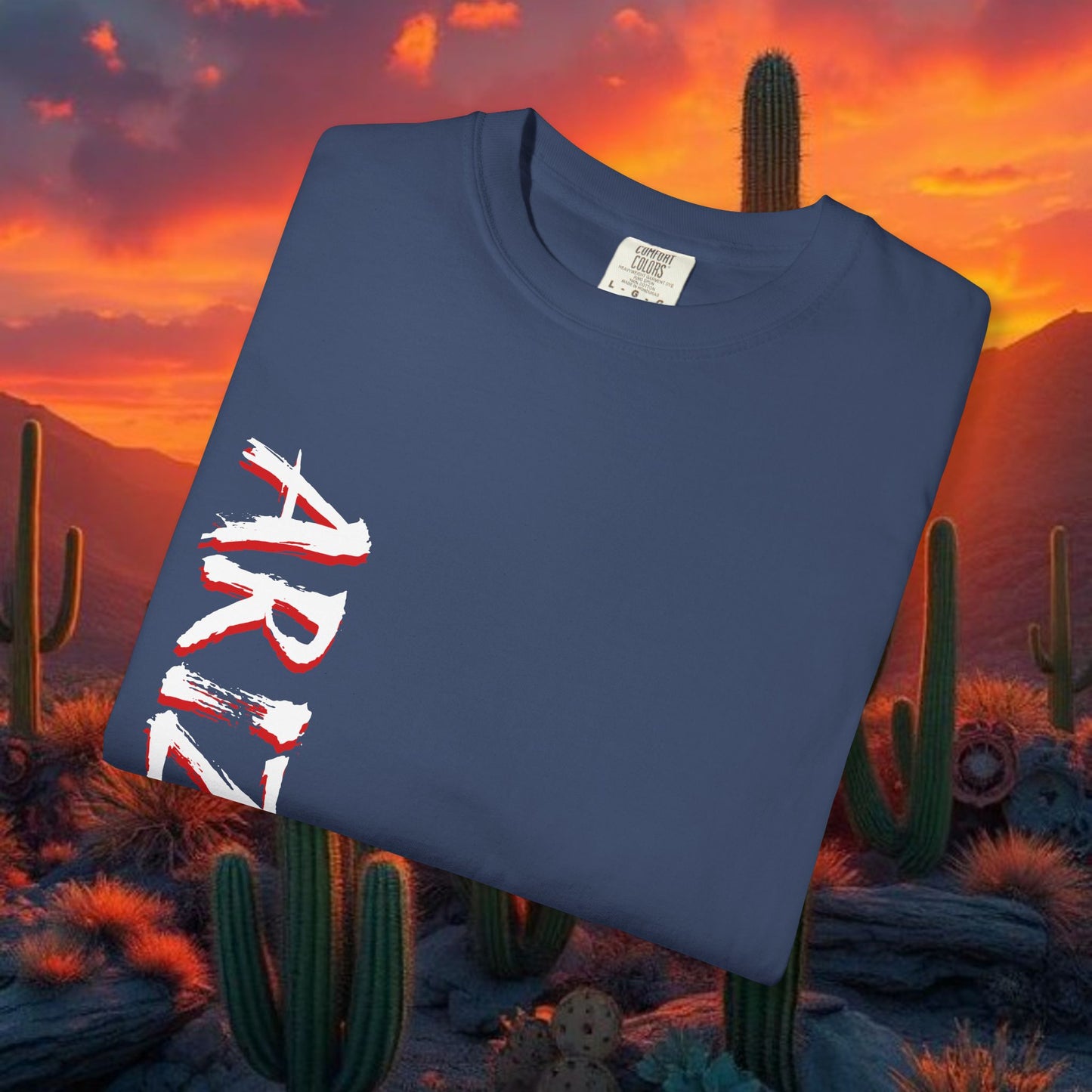 Tucson Arizona Area Code T-Shirt — 520 Back Print, Southwestern Travel Tee, Soft-Style