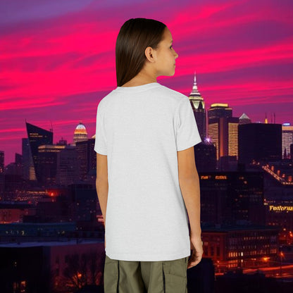 Baseball Stars Youth Short Sleeve Tee with Number 3, Kids Casual Wear, Birthday Gift, Sports Day, School Activities, Team Spirit