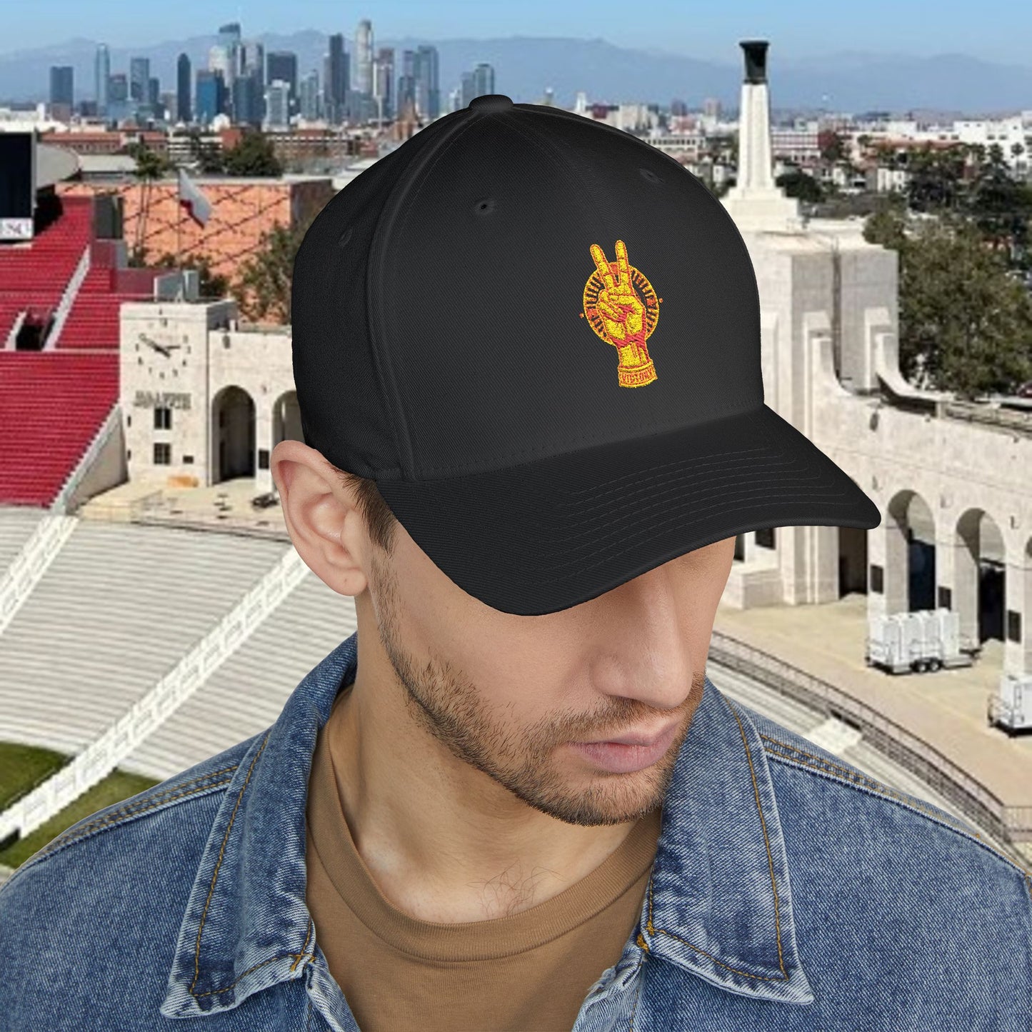 Victory Inspired Embroidered Cap, Stylish Hat, Trendy Accessories, Gift for Him or Her, Casual Headwear, Unique Cap for Gameday