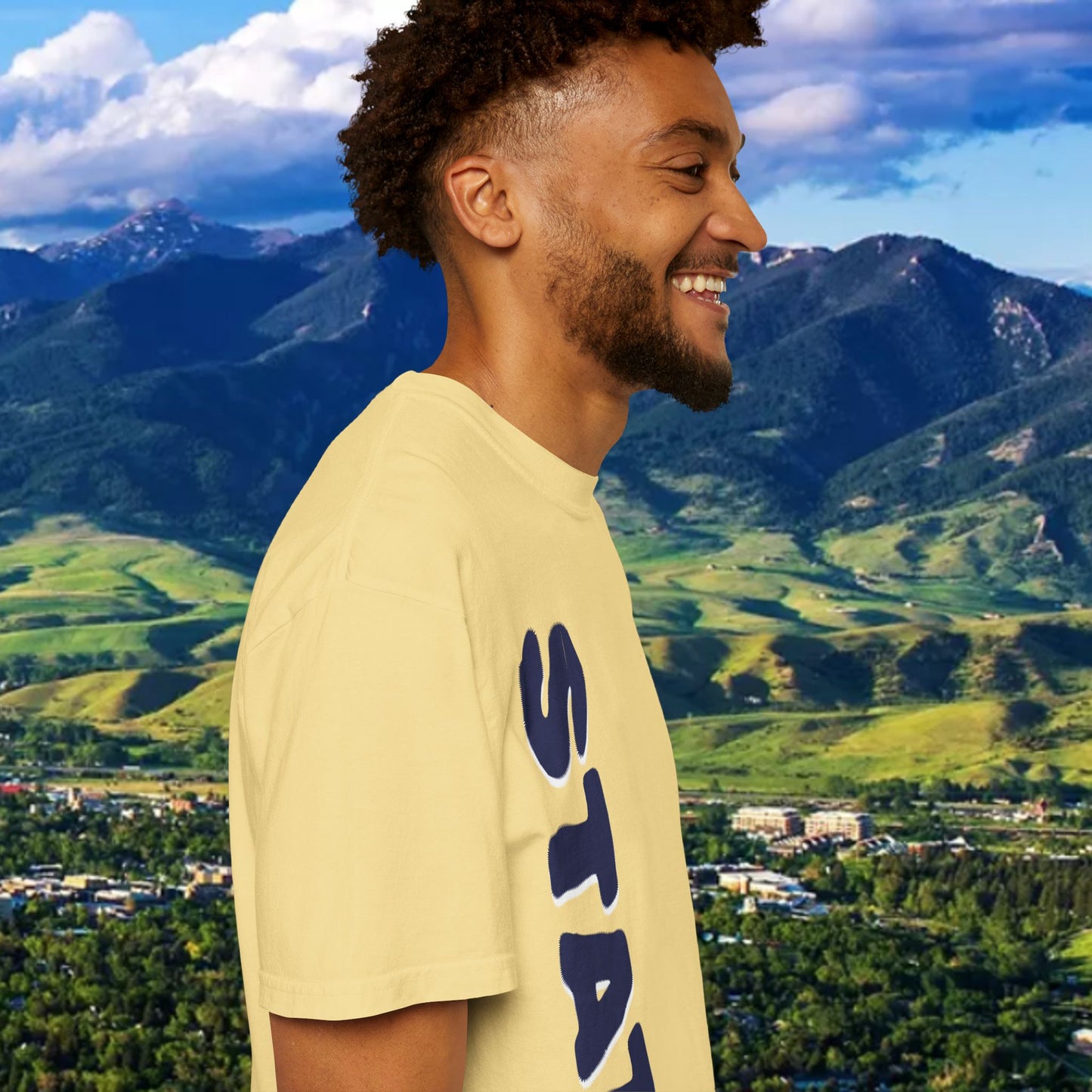 State Unisex Garment-Dyed T-shirt for Cat Fans and Gameday, Tailgate Shirt, Team Spirit Tee, College Football