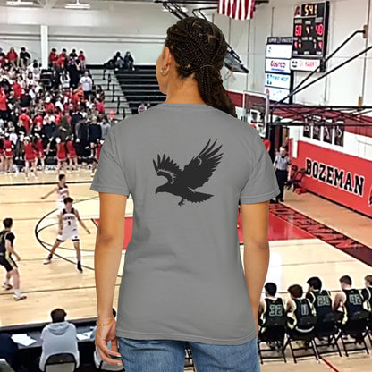 Hawk Unisex Garment-Dyed T-shirt | Sporty Style, Team Spirit, Casual Wear, Gift for Fans, Everyday Comfort