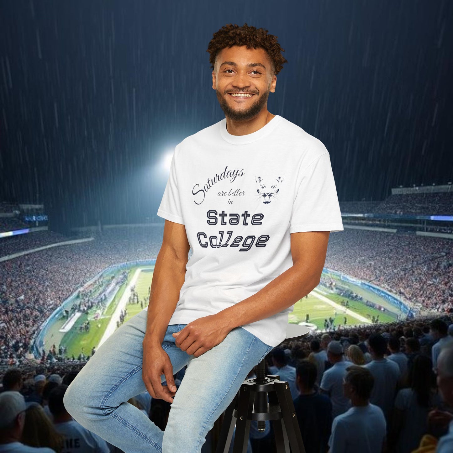 Stylish Unisex Garment-Dyed T-Shirt for Sports Fans, Casual Wear, Gift for Him/Her, Birthday Present, Relaxed Fit Tee