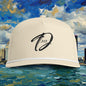 Detroit Rope Cap - 313 Coastal Baseball Hat with Distressed Brush D Logo