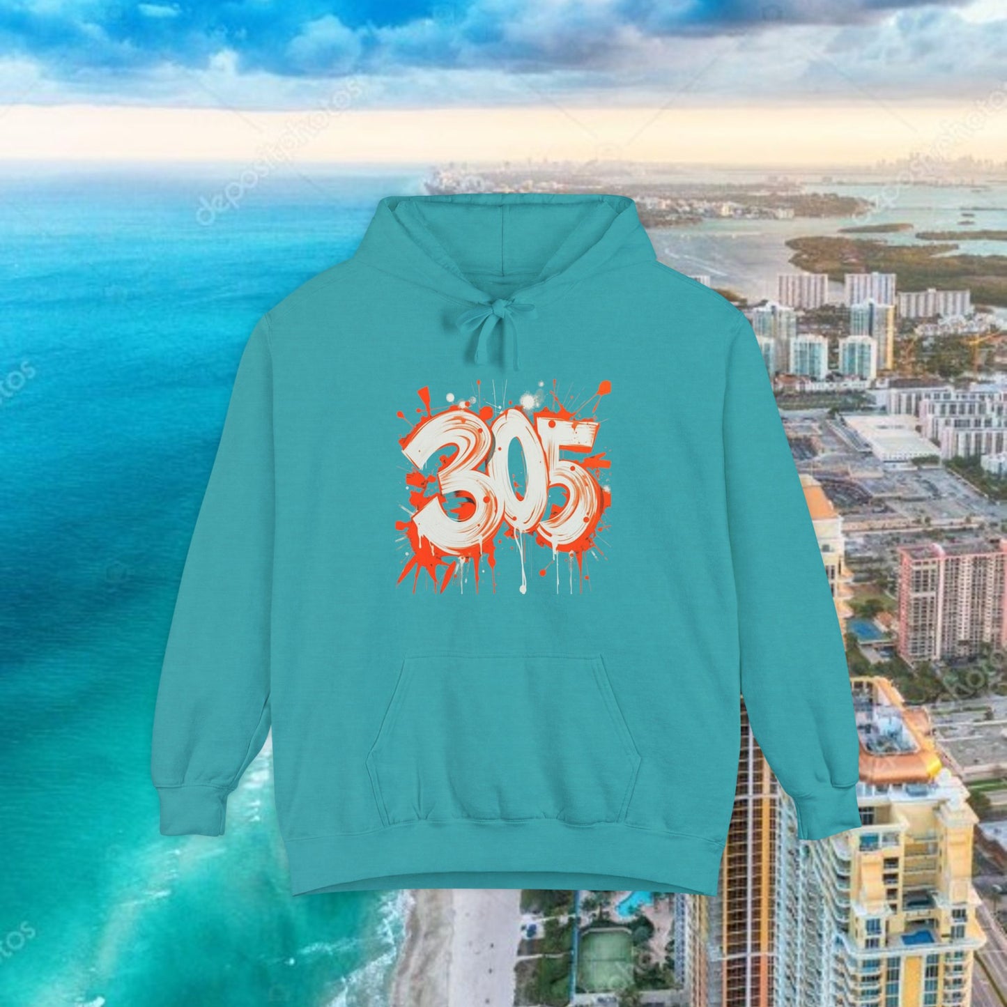 Graffiti 305 Unisex Hoodie - Street Style Urban Fashion