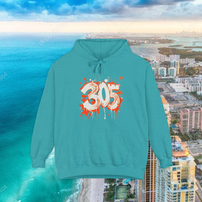 Graffiti 305 Unisex Hoodie - Street Style Urban Fashion