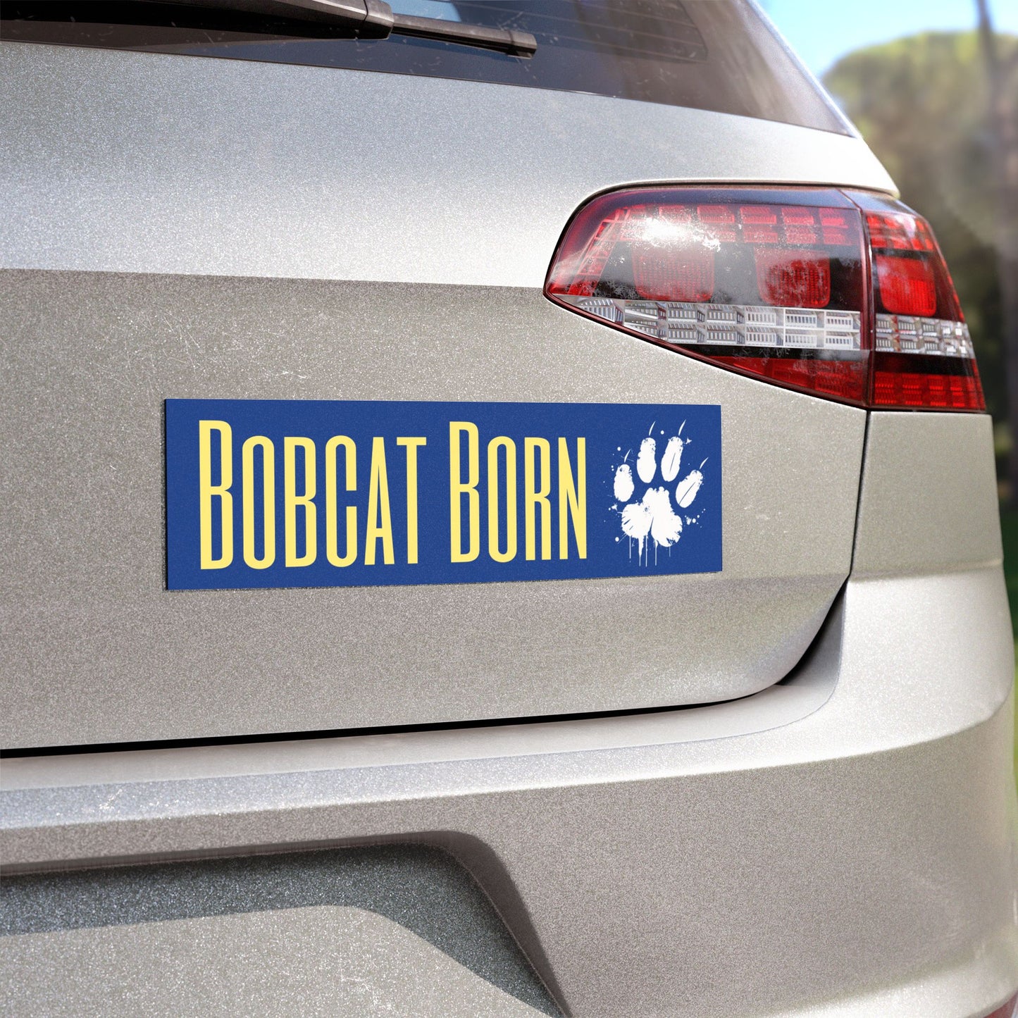 Bobcat Born Car Magnets, Auto Decor, Fun Feline Magnet, Pet Lover Gift, College Pride Sticker, Personalized Car Accessories