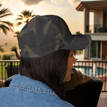 Cash it! Wing Man Designs, Closed-Back Structured Cap (Embroidery), Check Mark Hat