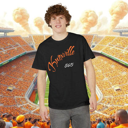 Knoxville 865 Vintage Script T-Shirt, Super Soft T-Shirt