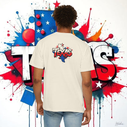 Texas 817 Graphic T-Shirt — Red, White & Blue State Pride Tee, Arlington Texas, Soft-Style T-Shirt, Perfect for Gameday