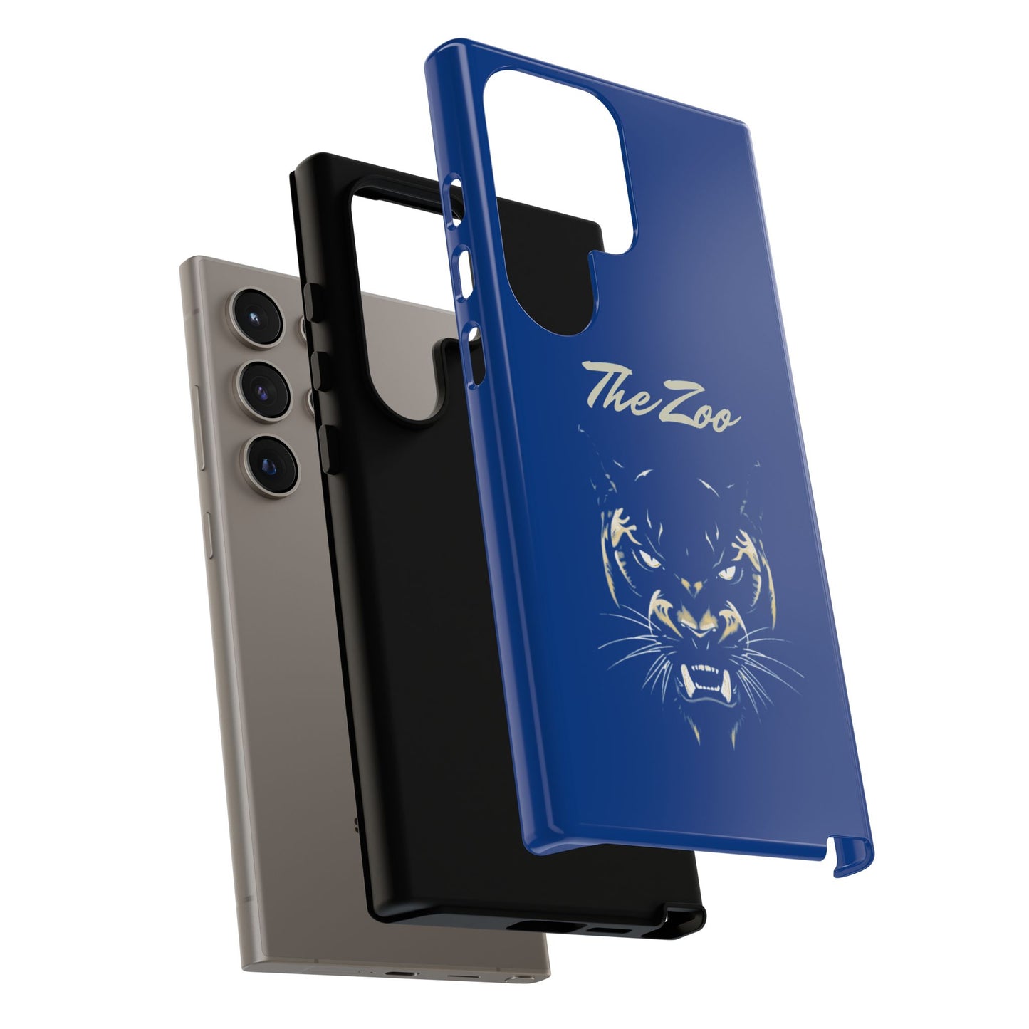 The Zoo Themed Phone Case | Tough Cases for Basketball Fans | Gift for Friends, Unique Phone Accessories, Panther Design, The Zoo Fan Zone