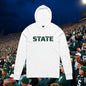 Unisex Hooded Long Sleeve Tee - Perfect for Game Day, Cheer Spiritwear, Personalized Gift, College Apparel, State Fans