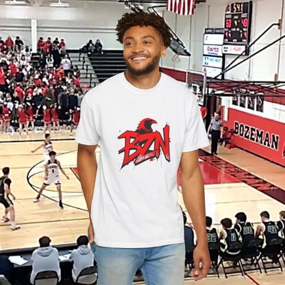 Bozeman Spirit Unisex Garment-Dyed T-Shirt, Athletic Wear, Fan Tee, Casual Style, Game Day Shirt, School Pride Apparel
