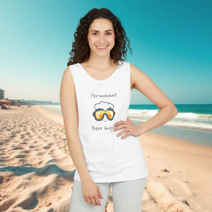 Beer Goggles Tank Top, Unisex Tank, Summer Apparel, Beachwear, Funny Gift, Pool Party Top